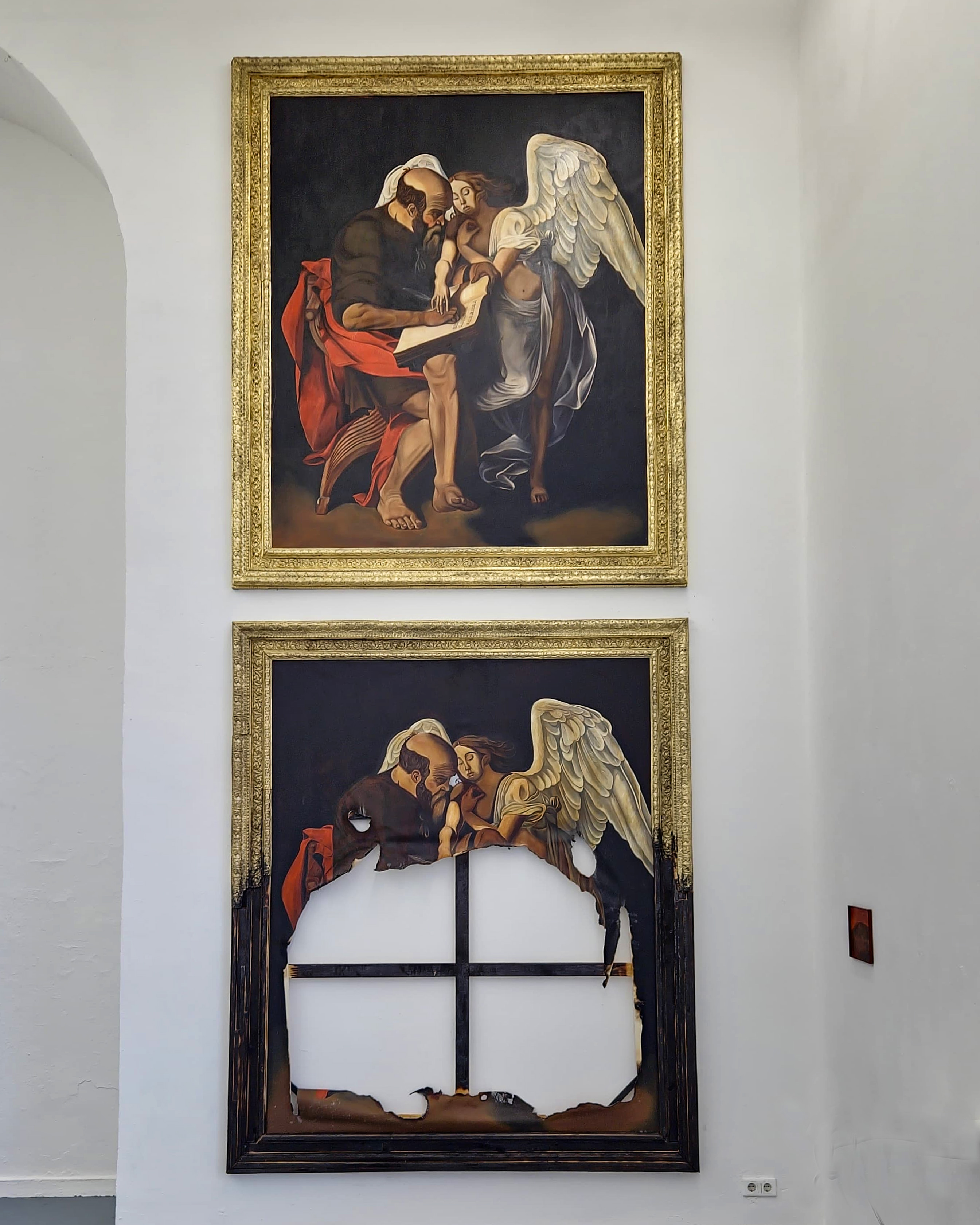 Contarini Rekonstruktion - Ansicht im Atelier